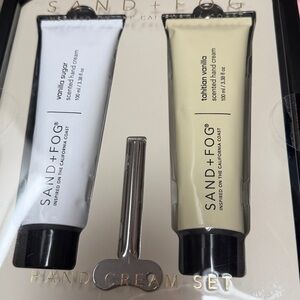 Sand + Fog Tahitian Vanilla & Vanilla Sugar Hand Cream Gift Set • 2 x 3.38 oz